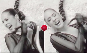 Nữ ca sĩ Maeta bị rắn đớp vào mặt khi quay clip