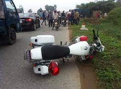 Đội trưởng CSGT ở Long An qua đời vì bị xe tông khi đang làm nhiệm vụ