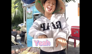 Trầm trồ với màn 'bắn rap' cực chất của chị bán nước