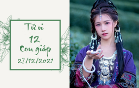 12 con giáp 27/12: Sửu cẩn thận thị phi, Thân đầu tư có triển vọng tốt