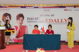 Diva Mỹ Linh trở thành đại sứ thương hiệu Edally