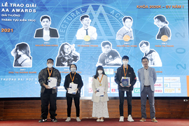 Đại học Kiến trúc Hà Nội tôn vinh đồ án kiến trúc xuất sắc nhất năm 2021