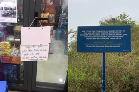 Cười xỉu với các thông báo 'mặn hơn biển', một số gây tái mặt vì răn đe quá gắt