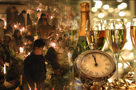 Phong tục khó tin mà có thật đêm giao thừa: Đánh nhau, uống tro giấy, ném đồ...