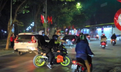 Công an Hà Nội vây bắt 'quái xế' náo loạn đêm Giao thừa