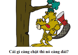 Đố mẹo: Cái gì càng chặt càng dài?