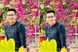 Ảnh điển trai của BTV Tuấn Dương khác hẳn trên sóng Thời sự 19h