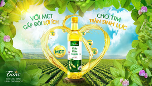 Tiara - Dầu đậu nành 2 trong 1, nhân đôi lợi ích cho sức khỏe
