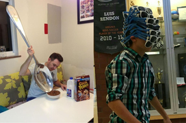 Những hình ảnh chứng minh con người thật kỳ lạ, chuyện gì cũng có thể làm được