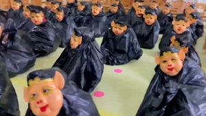 Trường mầm non hóa trang cho học sinh thành Trư Bát Giới, bố mẹ đỏ mắt tìm con