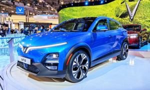 VinFast ra mắt 5 mẫu xe điện tại Triển lãm CES 2022 ở Las Vegas, Mỹ