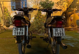 8 xe Honda Dream biển số VIP giá vài trăm triệu đồng gây sốt trong năm 2021