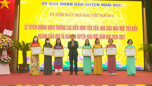 Hà Nội: Trường mầm non Đức Giang A là điểm sáng giáo dục mầm non huyện Hoài Đức