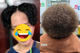 Khóc thét trước các vụ 'tai nạn' khi làm tóc ăn Tết, xác định xuân này chỉ ở nhà