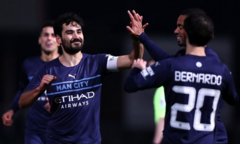 Thắng dễ đội hạng tư, Man City qua vòng 3 FA Cup