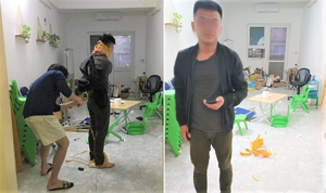Xác minh vụ việc 3 kẻ xông vào căn hộ xịt hơi cay, cướp điện thoại ở Hà Nội