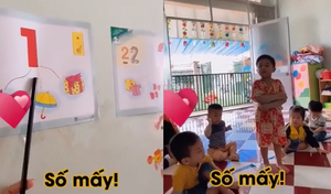 Học trò ngây thơ khiến cô giáo bất lực 