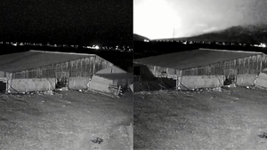 Tia sáng bí ẩn xuất hiện trước trận động đất ở Trung Quốc