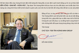 Tân Hoàng Minh xác nhận gửi thư đến Tổng Bí thư xin rút dự án Thủ Thiêm