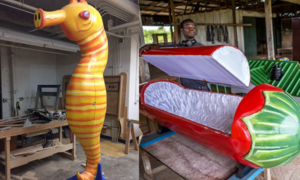 Lạ lùng nơi sử dụng quan tài mẫu mã có 1-0-2: Từ quả ớt đến bánh mì, điện thoại