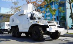 Xe thiết giáp cứu thương Việt Nam tại Nam Sudan