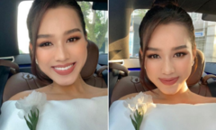 Hoa hậu Đỗ Thị Hà về nước