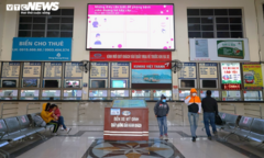 Lượng hành khách đi lại qua các bến xe ở Hà Nội dịp Tết Nguyên đán thế nào?