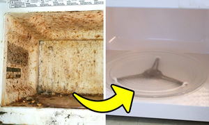 Cách làm sạch lò vi sóng 'trong vòng một nốt nhạc'