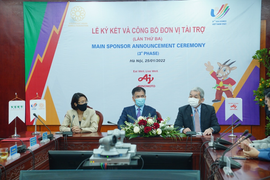 Ajinomoto ký kết tài trợ SEA Games 31