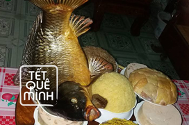 Tết quê mình: Cá chép nằm võng - món ăn độc đáo, kỳ công trên mâm cỗ ở Thái Bình