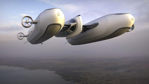 Siêu du thuyền vừa bơi vừa bay