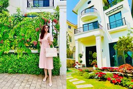 Không gian sống xanh ngát, sang trọng của diễn viên 'đại gia' Lã Thanh Huyền 