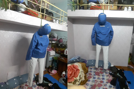 Sợ trộm đột nhập lúc về quê, thanh niên nghĩ ra màn ‘ngụy trang’ gai người