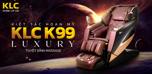 KLC ra mắt dòng sản phẩm ghế massage K99 với công nghệ hiện đại