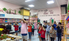 Tết của giáo viên ở lớp tình thương