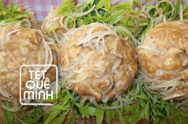 Tết quê mình: Đầu xuân đi chợ Viềng Nam Định, đừng quên thử món nem nắm trứ danh