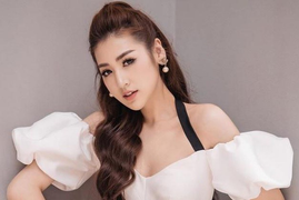 Á hậu Tú Anh mắc COVID-19