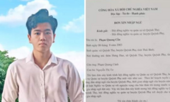 Nam thanh niên Thái Bình tạm gác giấc mơ đại học, tình nguyện lên đường nhập ngũ