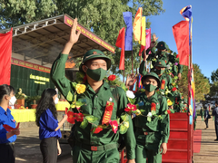 Sáng nay, 51 địa phương trên cả nước tổ chức Lễ giao nhận quân 2022