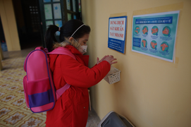 Hà Nội cho trẻ mầm non đến trường từ đầu tháng 3