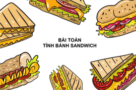 Tính bánh sandwich trong 20 giây