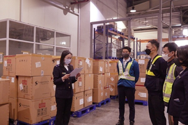 Bắt giữ hơn 85.000 test nhanh COVID-19 nhập lậu từ Hàn Quốc