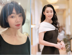 Quách Thu Phương 'Hương vị tình thân' trẻ măng khi cắt tóc ngắn