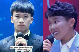 '50 sắc thái' trái ngược của 2 gương mặt gây sốt lễ trao giải Quả bóng vàng 