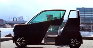 Độc đáo xe điện có thể thay đổi kích thước