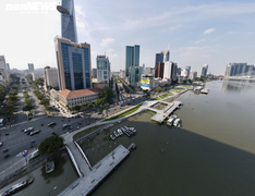 Ảnh: Công viên Bến Bạch Đằng ở TP.HCM được khoác 'áo mới'