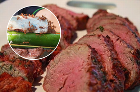 Có món thịt bò ở Vĩnh Phúc, muốn ăn ngon phải đem cho tổ kiến bò lúc nhúc