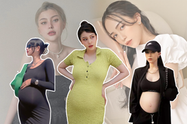 Dàn hot girl không ngại khoe bụng bầu, nhan sắc vẫn ‘đỉnh chóp’ gây xuýt xoa