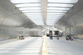 Ảnh: Cận cảnh hầm chui ‘lộ thiên’ độc đáo tại dự án hơn 723 tỉ đồng