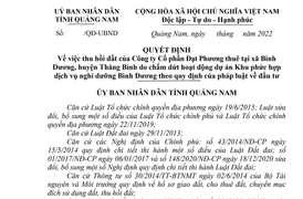 Vì sao Đạt Phương bị thu hồi hơn 313.000m2 đất dự án khu phức hợp nghỉ dưỡng?